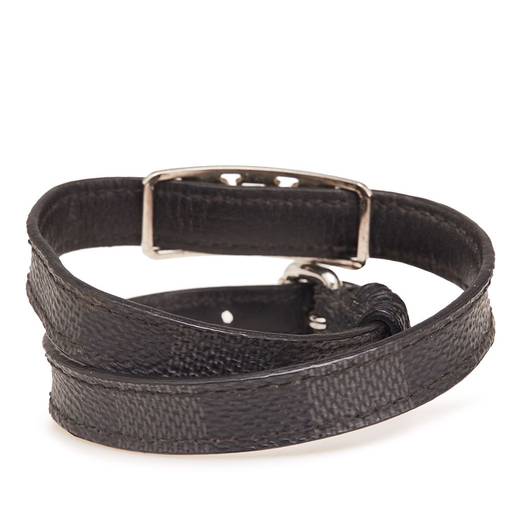 Louis Vuitton Damier Graphite Sign It Bracelet - Image 6