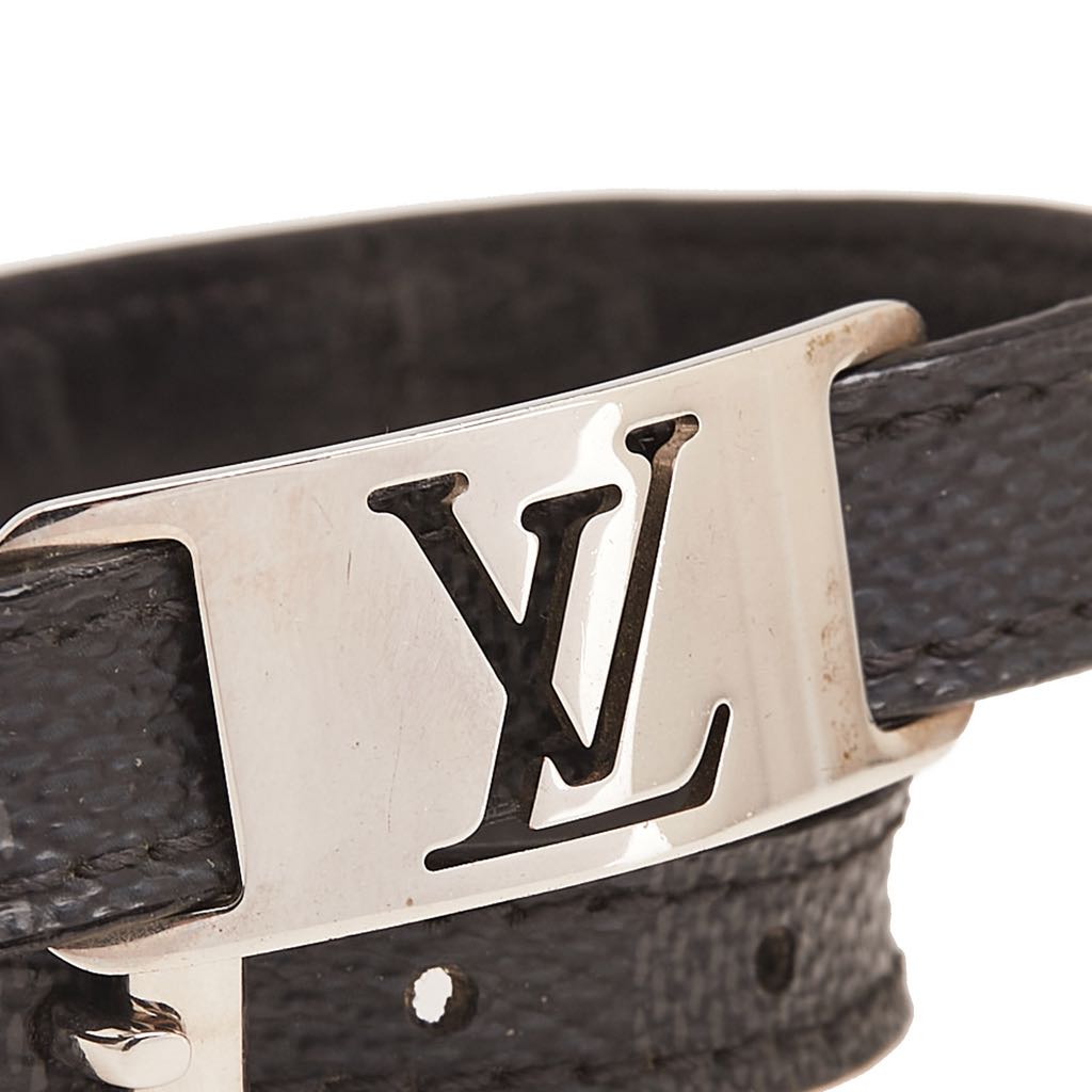 Louis Vuitton Damier Graphite Sign It Bracelet - 4