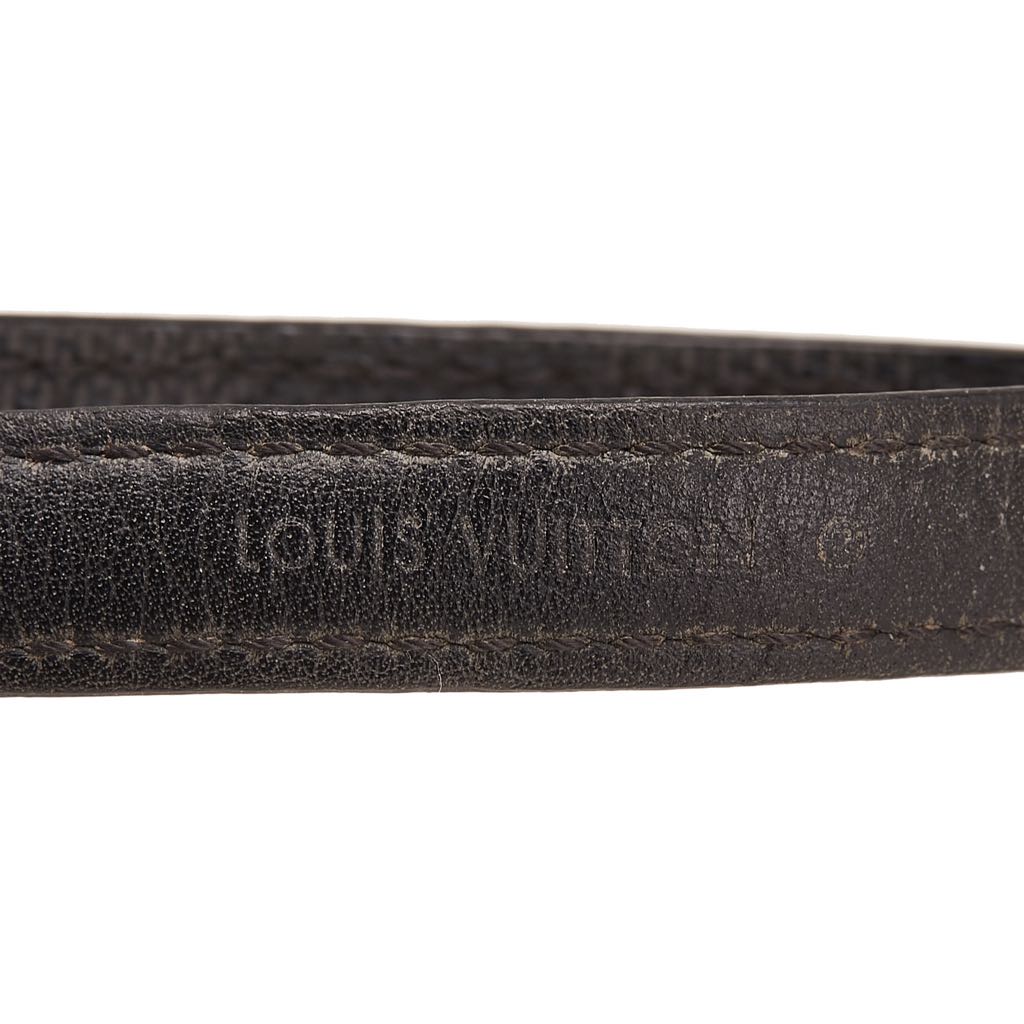 Louis Vuitton Damier Graphite Sign It Bracelet - Side view