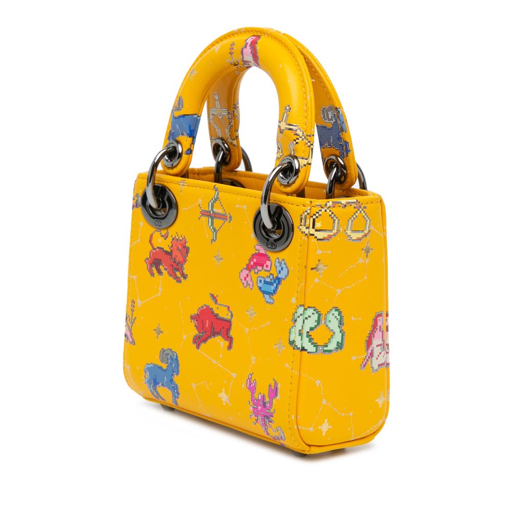 Dior Micro Calfskin Pixel Zodiac Lady Dior - 2