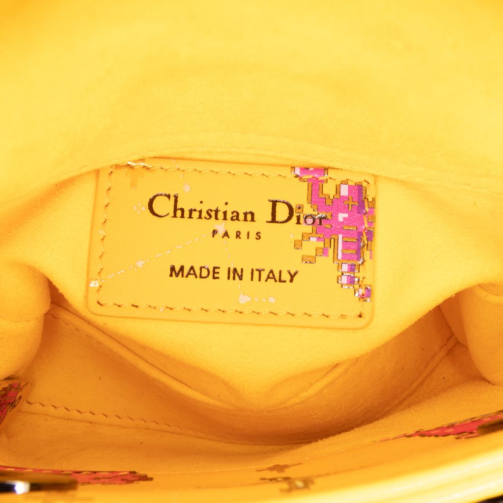 Dior Micro Calfskin Pixel Zodiac Lady Dior - 5