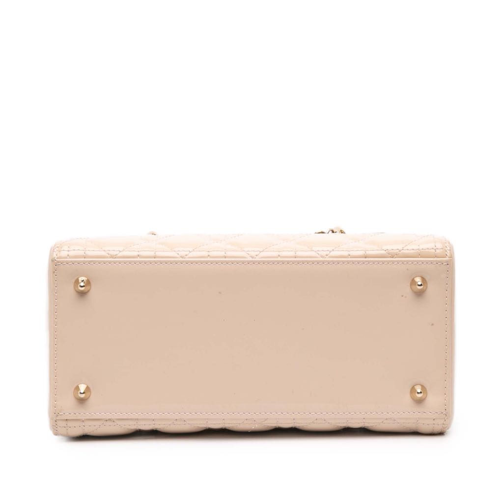 Dior Medium Patent Cannage Lady Dior - 3