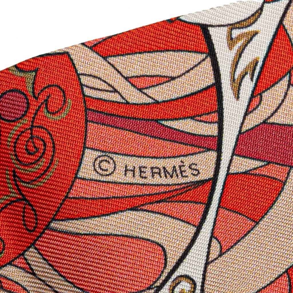 Hermès L Ivresse De L Infini Silk Twilly Scarf - Image 6