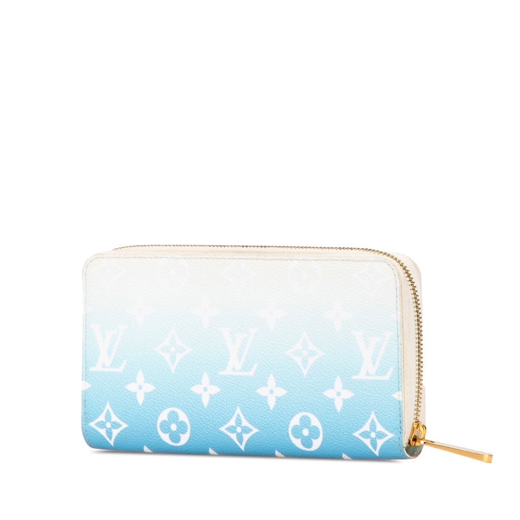 Louis Vuitton Monogram Giant By The Pool Zippy Wallet - Back view