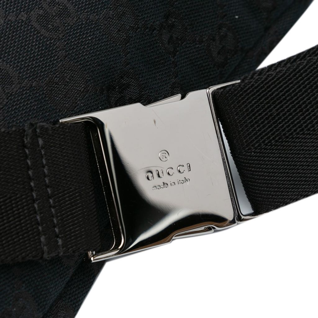 Gucci GG Canvas Double Pocket Belt Bag - Detail 1