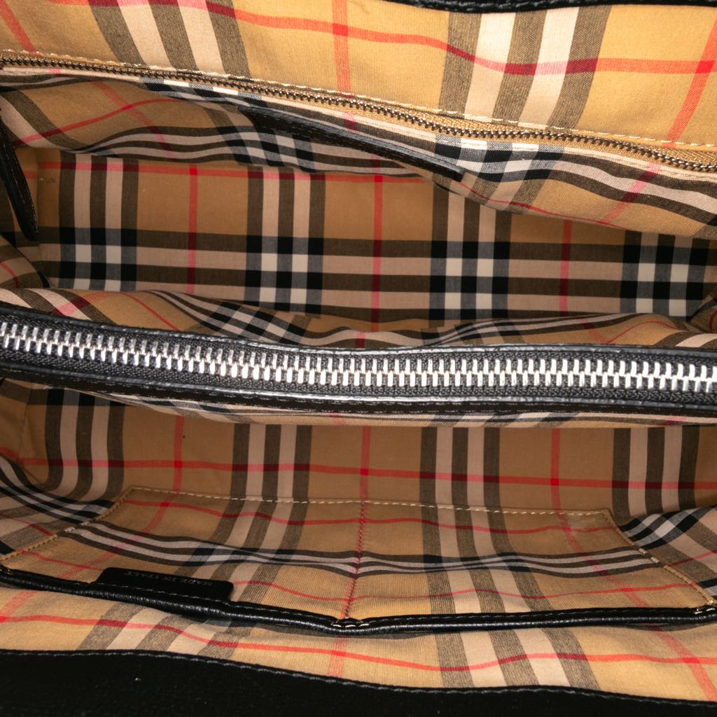 Burberry Medium Leather Banner Satchel - 4