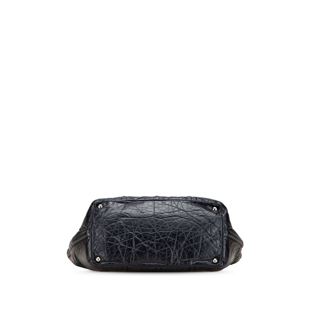 Chanel Distressed Calfskin Shopping In Moscow Tote - Image 6