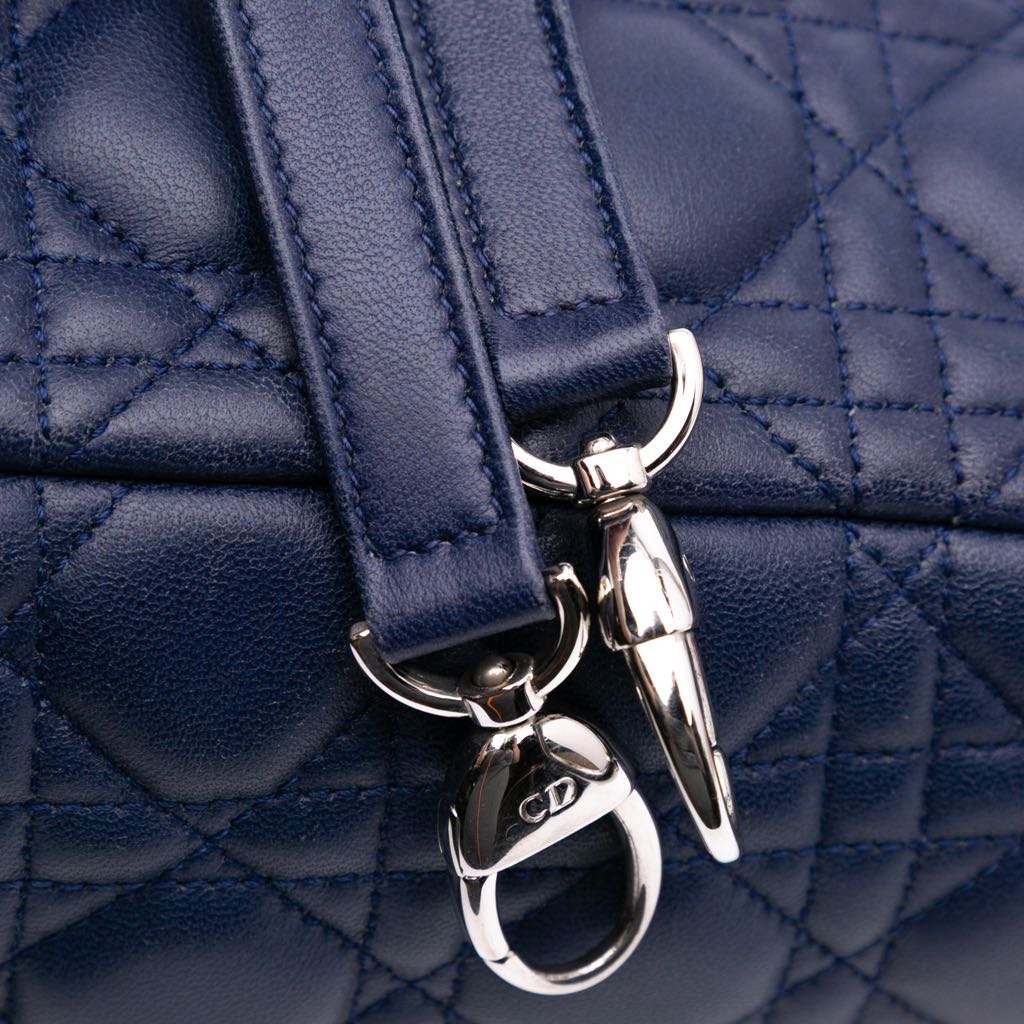 Dior Large Lambskin Cannage Lady Dior - Image 10