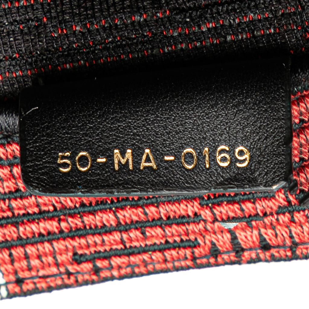 Dior Large Canvas French Flag Book Tote - Detail 1