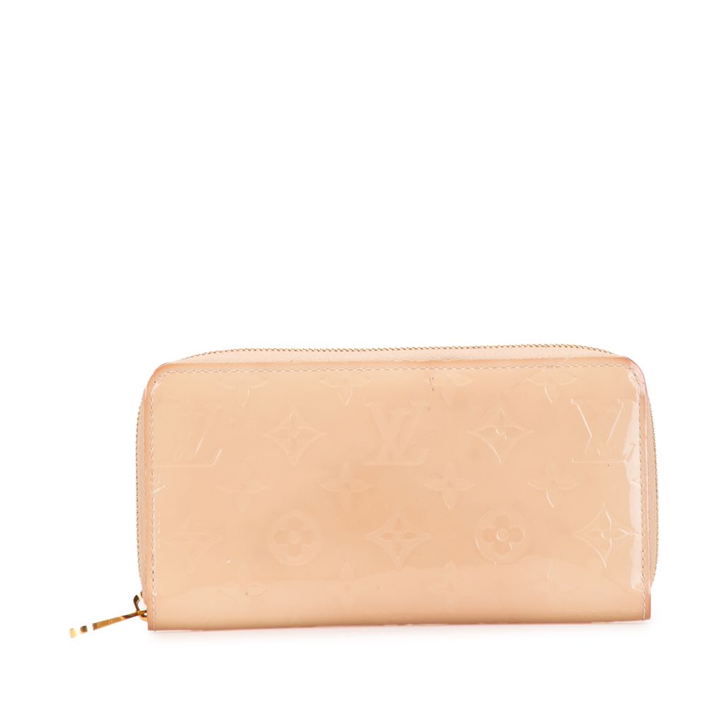 Louis Vuitton Monogram Vernis Zippy Long Wallet