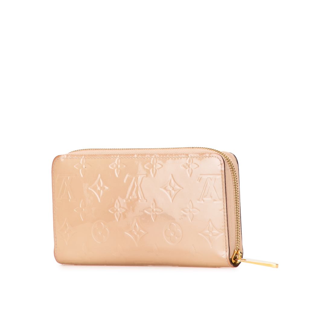 Louis Vuitton Monogram Vernis Zippy Long Wallet - Back view