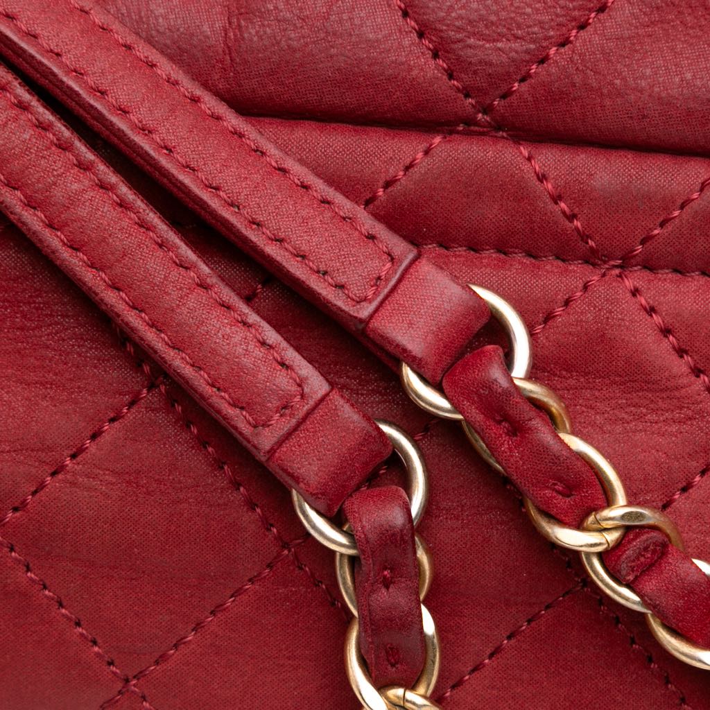 Chanel Large Aged Calfskin Chic Quilt Flap - Detail 2