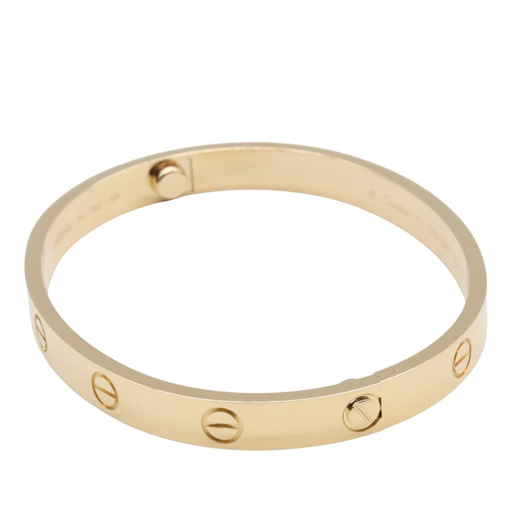 Cartier 18K Yellow Gold Classic Love Bracelet