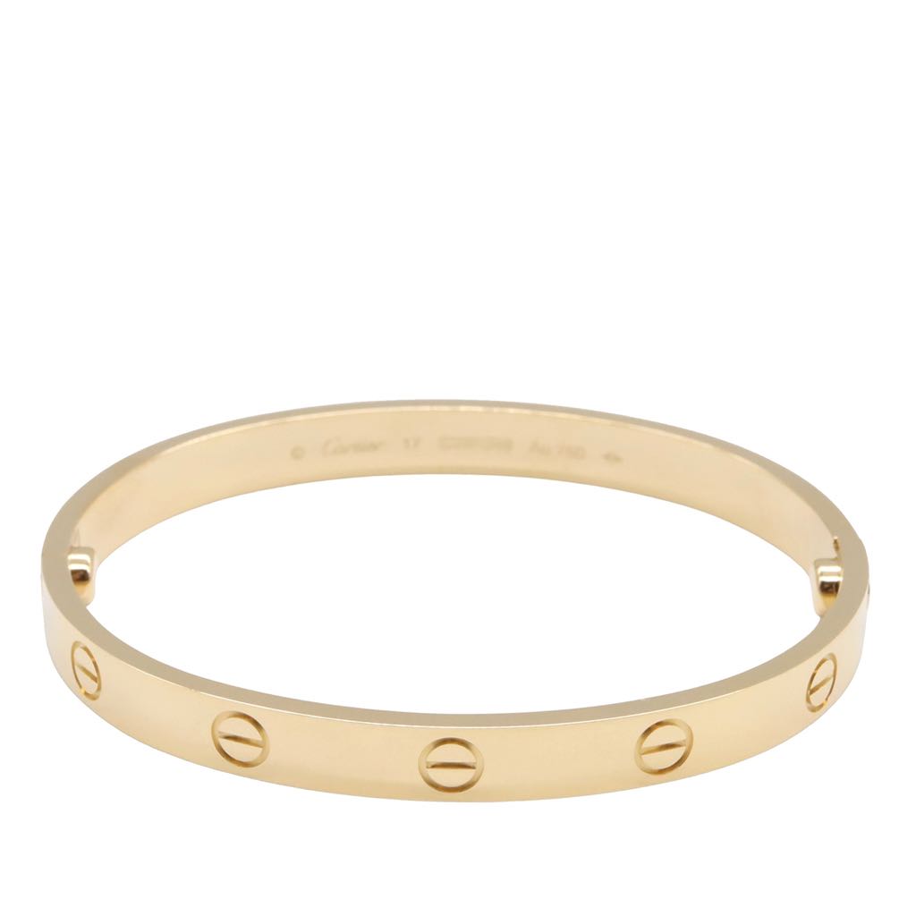 Cartier 18K Yellow Gold Classic Love Bracelet - 2
