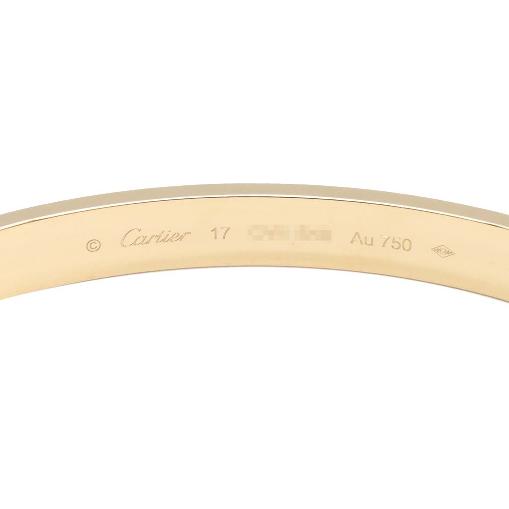 Cartier 18K Yellow Gold Classic Love Bracelet - 4