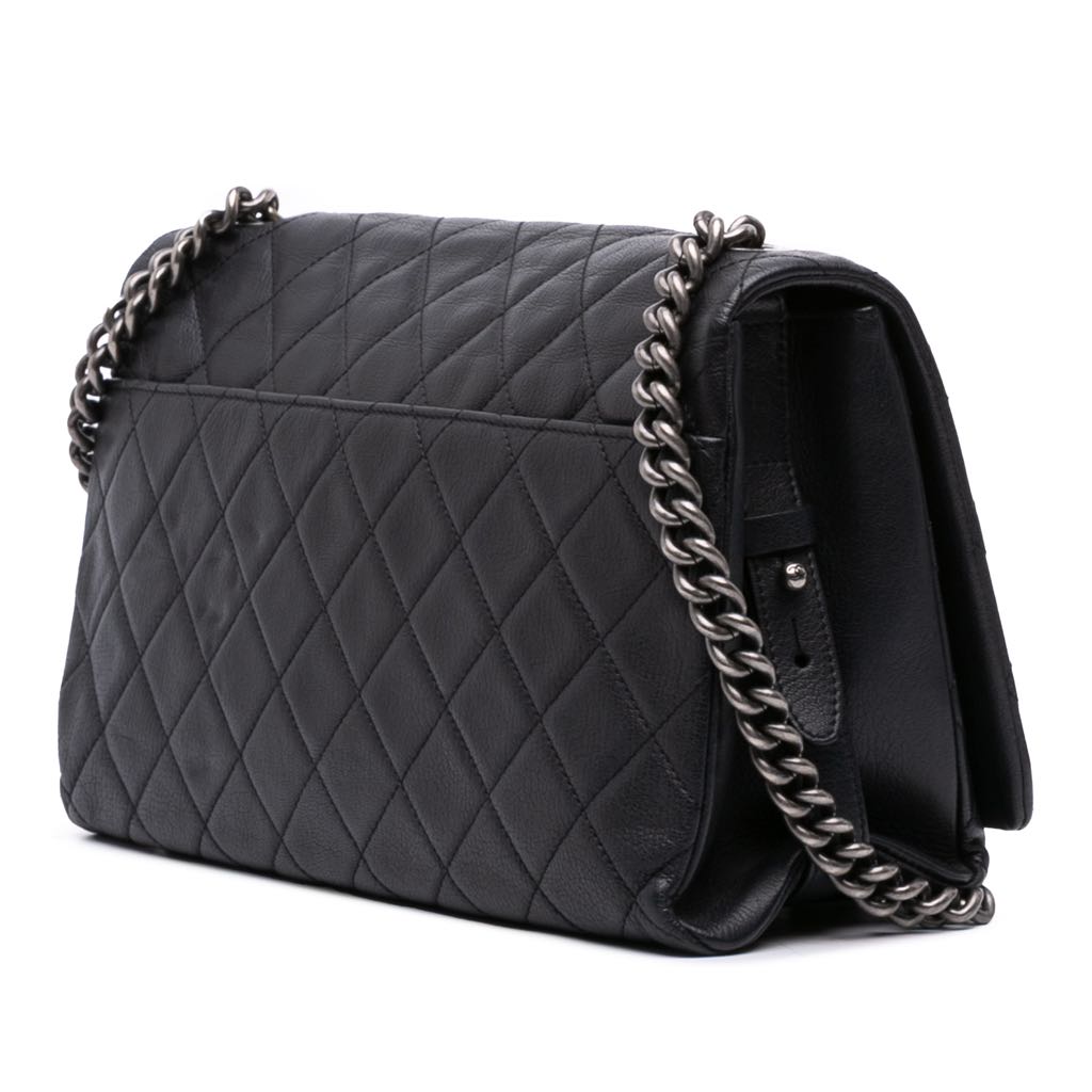 Chanel Large Quilted Goatskin City Rock Flap - 2