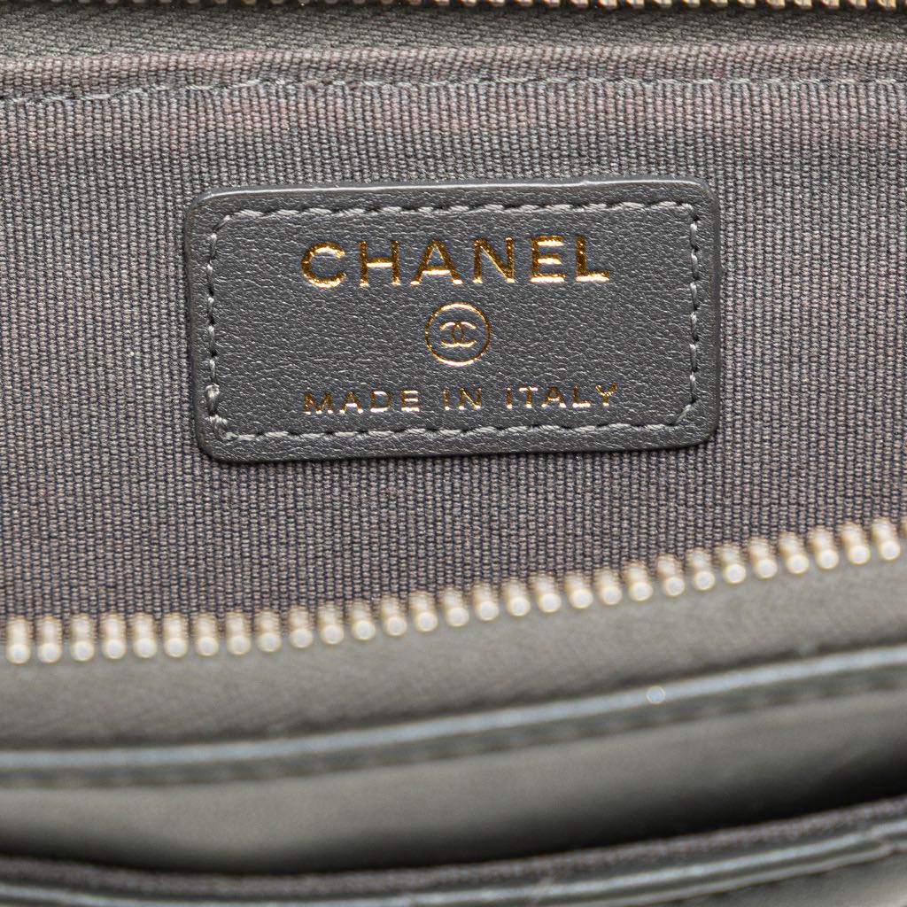 Chanel CC Quilted Lambskin Zip Around Card Holder - 5