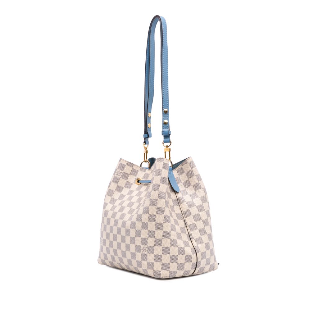 Louis Vuitton Damier Azur Neonoe MM - Back view
