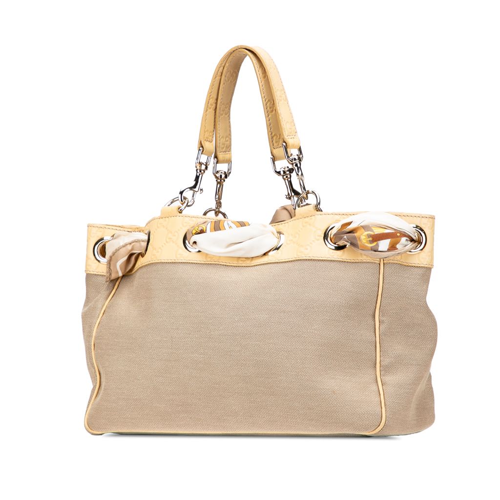 Gucci Medium Canvas Positano Tote - 2