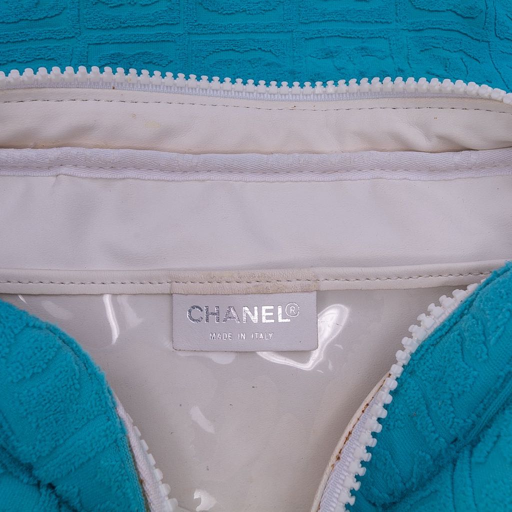 Chanel Terry Cloth Sport Line Flap - Side view