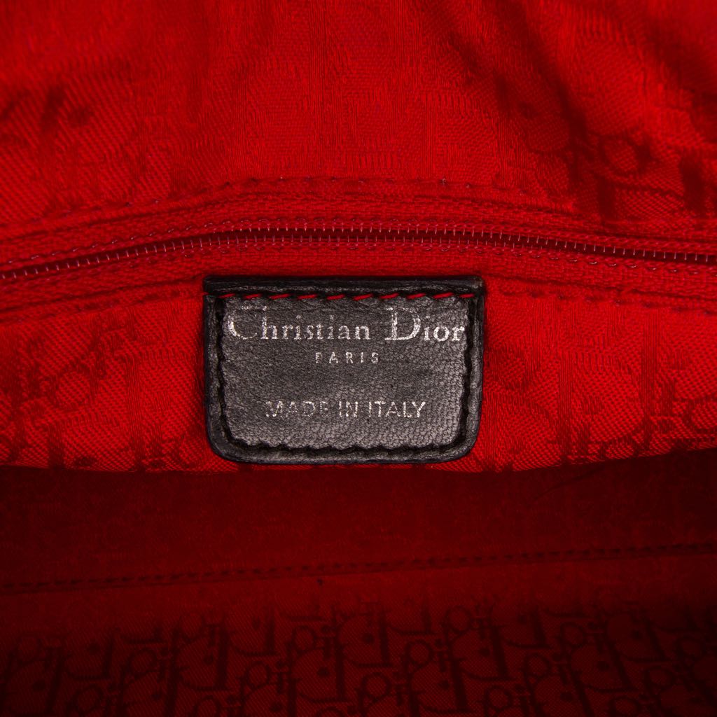 Dior Medium Lambskin Cannage Lady Dior - 5