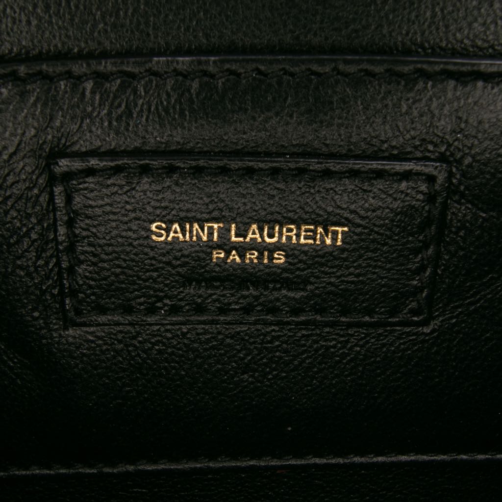 Saint Laurent Medium Calfskin Solferino Satchel In Box - Side view