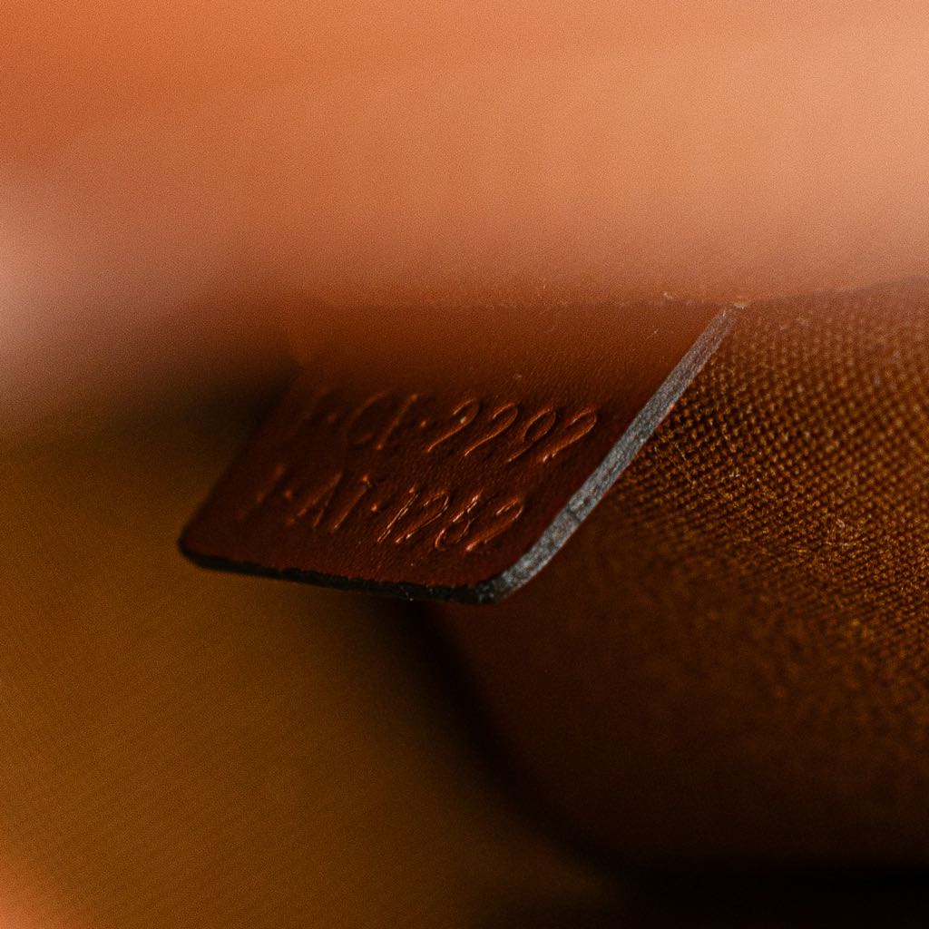 Celine Mini Triomphe Coated Canvas Vertical Cabas Satchel - Side view