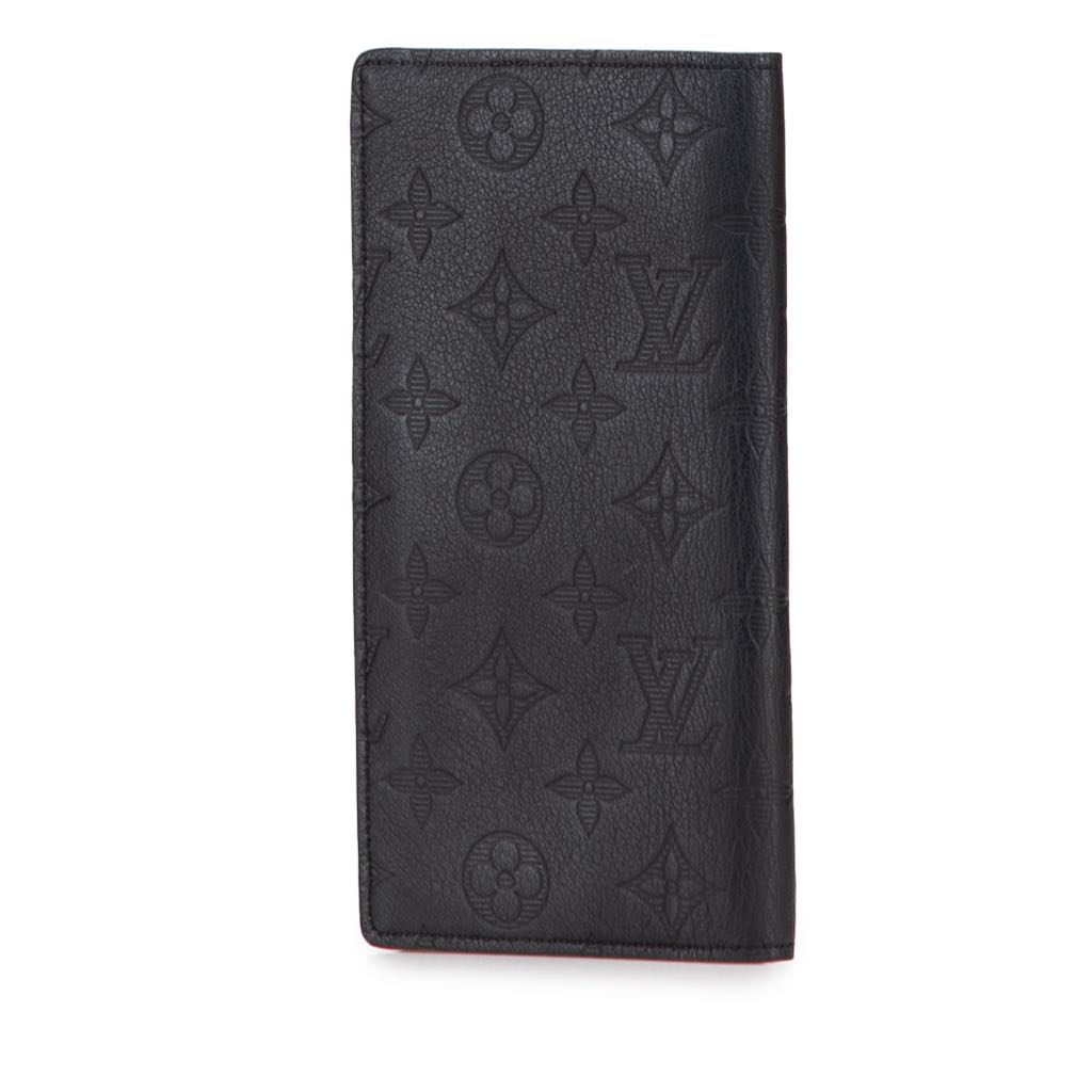 Louis Vuitton Monogram Shadow Brazza Wallet - Back view