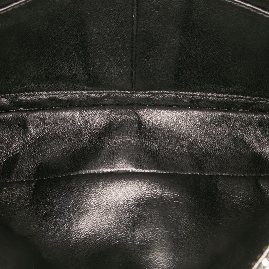 Chanel Medium Classic Canvas Sequin Stripes Double Flap - 4