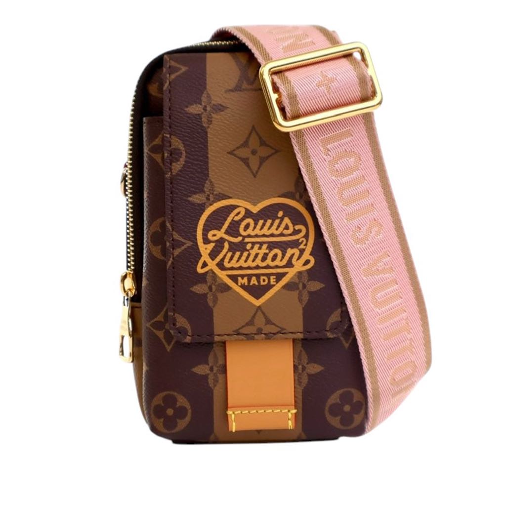 Louis Vuitton Nigo Monogram Reverse Double Phone Pouch