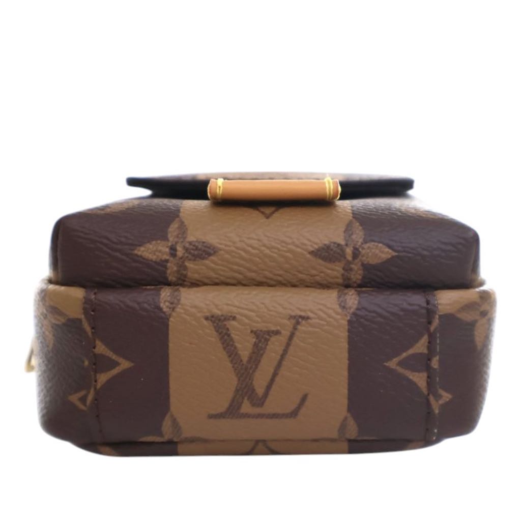 Louis Vuitton Nigo Monogram Reverse Double Phone Pouch - Side view