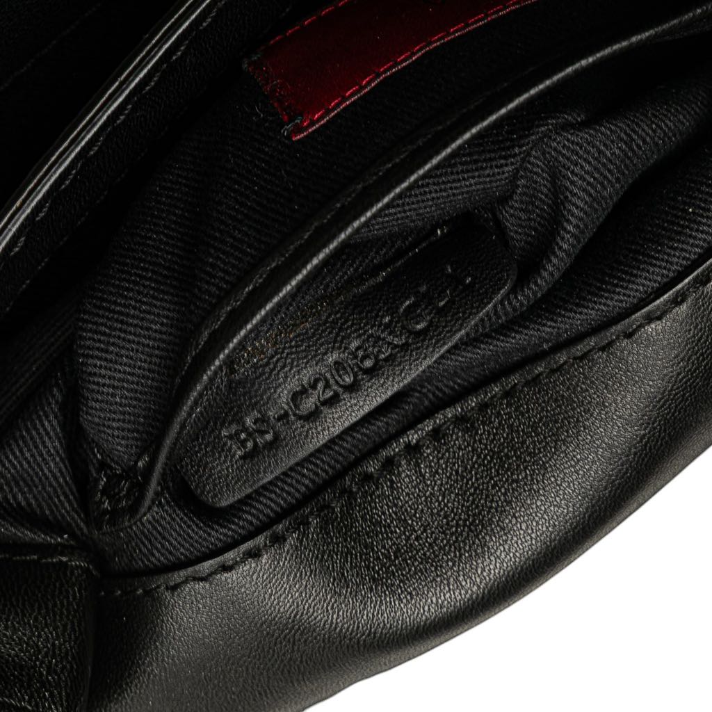 Valentino Leather Bow Flap Clutch On Chain - Detail 1