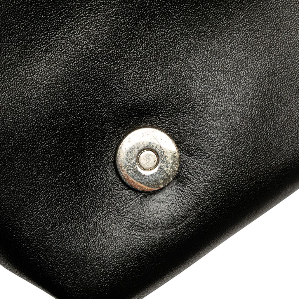 Valentino Leather Bow Flap Clutch On Chain - Detail 2