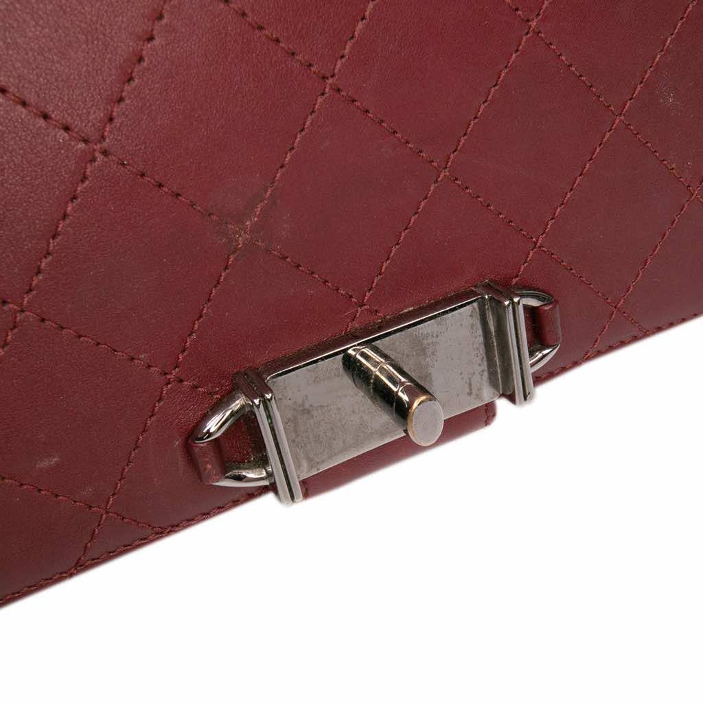 Chanel CC Stitched Calfskin Chain Flap - Image 10