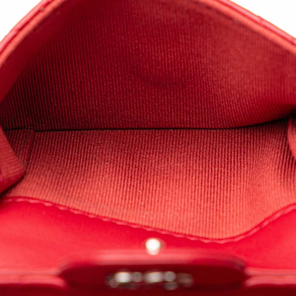 Chanel CC Quilted Lambskin Trifold Wallet - 5