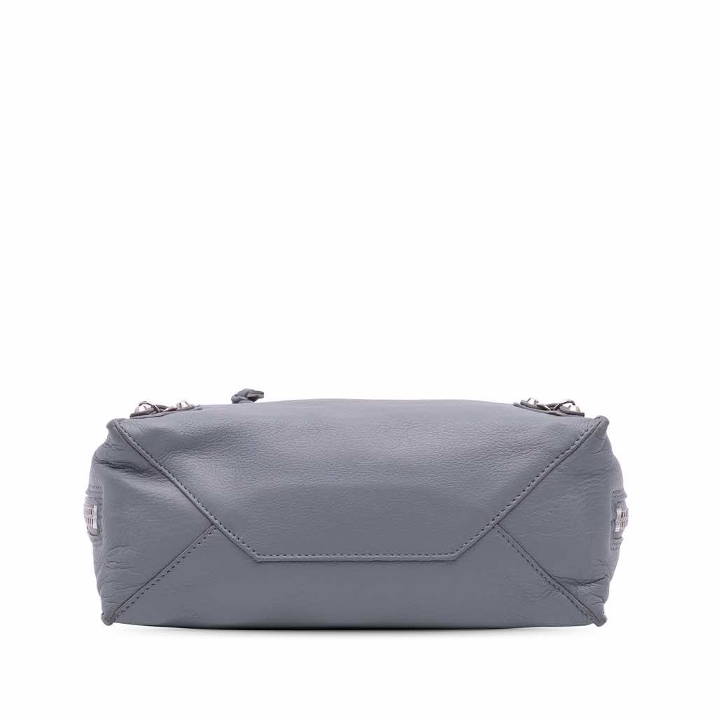 Balenciaga Mini Leather Papier A4 Zip Around Satchel - Image 6