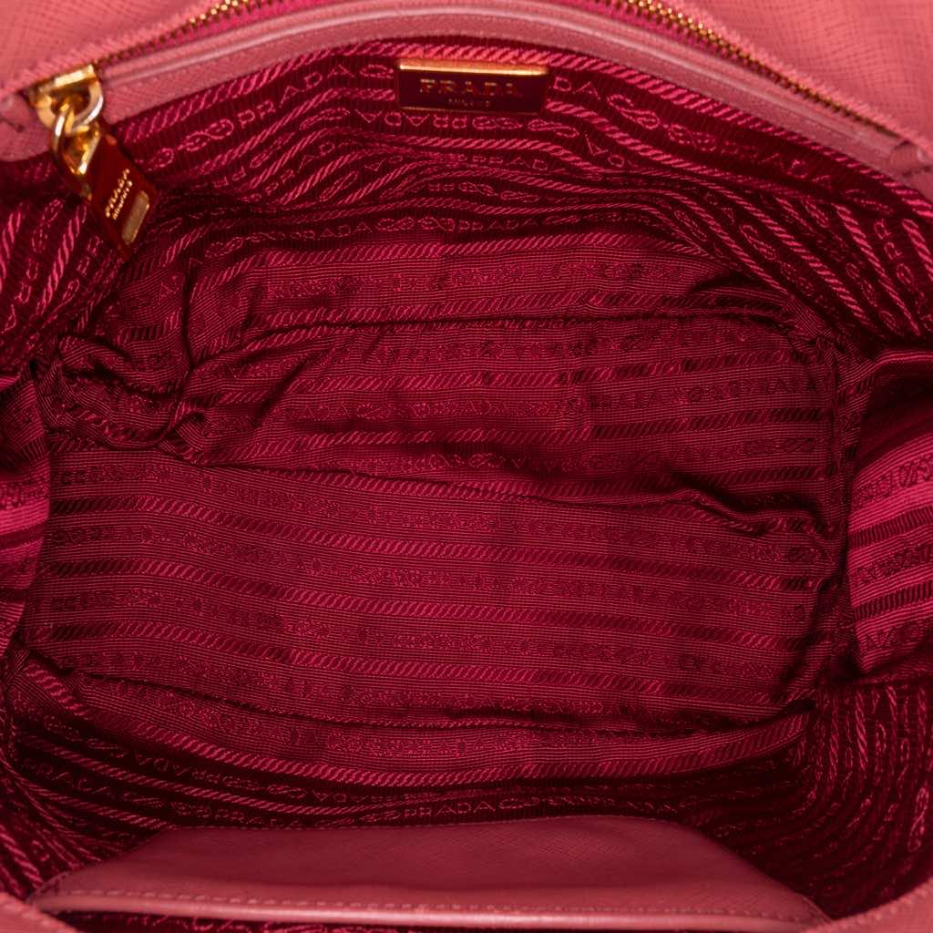 Prada Medium Saffiano Lux Galleria Double Zip Tote - 4