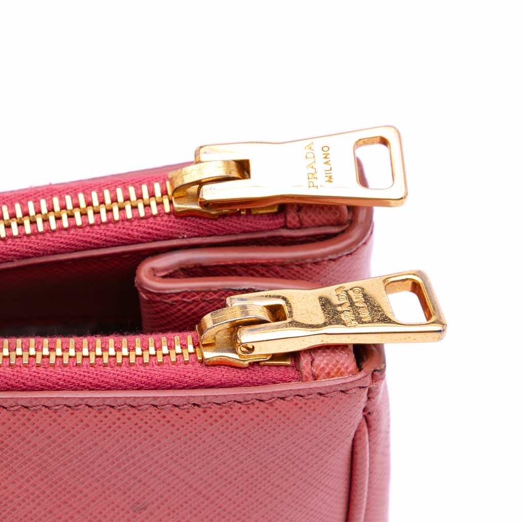 Prada Medium Saffiano Lux Galleria Double Zip Tote - Detail 2