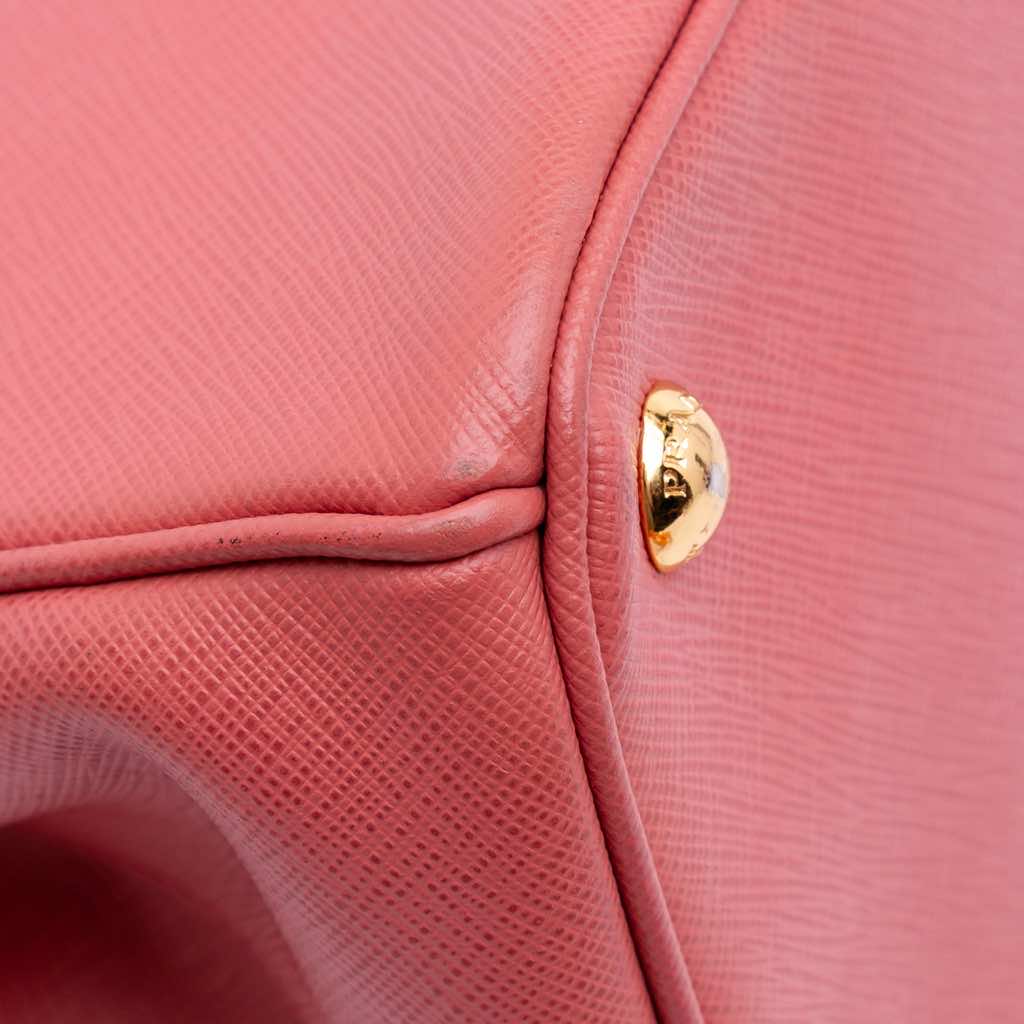 Prada Medium Saffiano Lux Galleria Double Zip Tote - Image 12