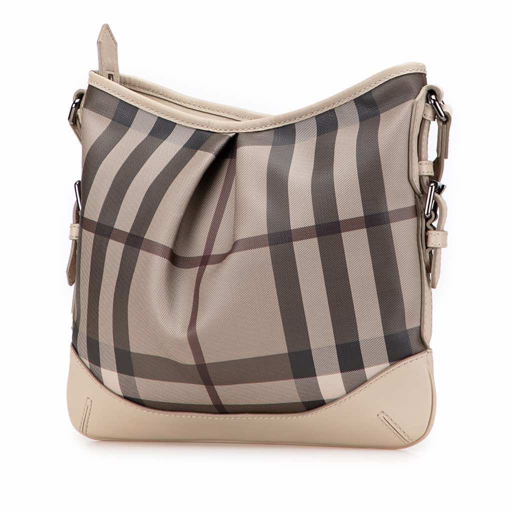 Burberry Smoke Check Coated Canvas Hartham Crossbody - 2