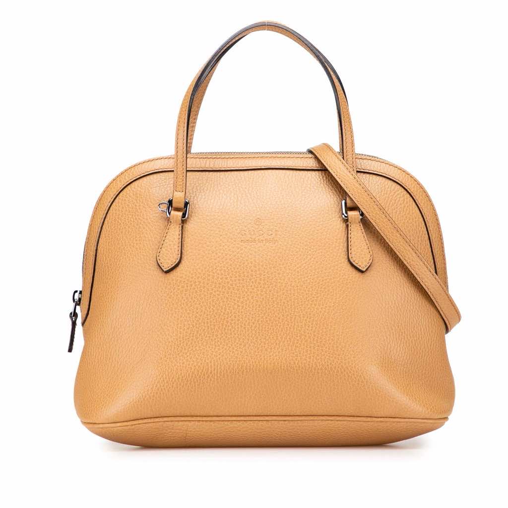 Gucci Medium Leather Dome Satchel