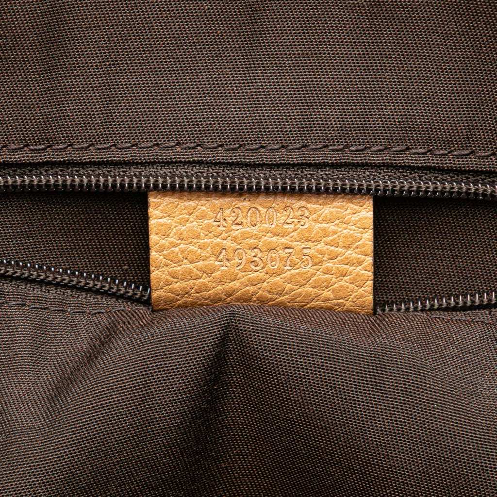 Gucci Medium Leather Dome Satchel - Detail 1