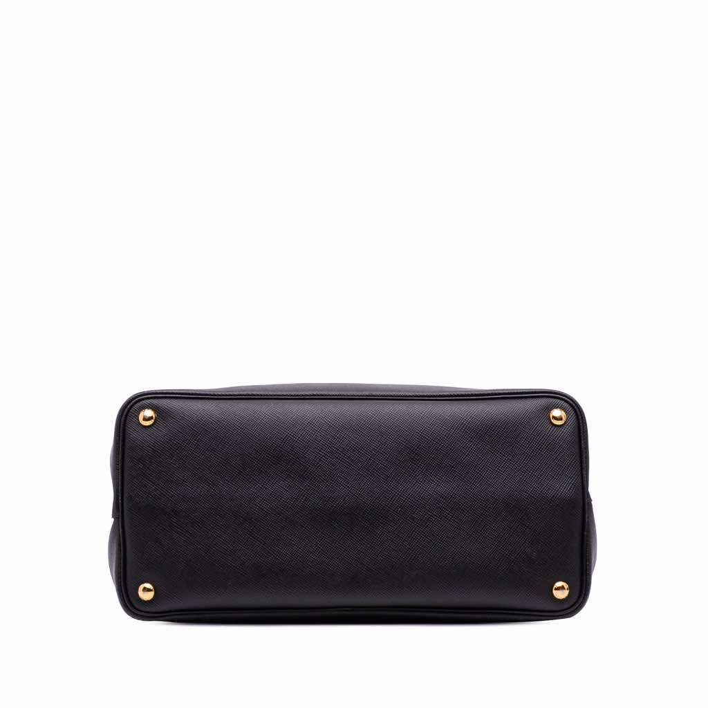 Prada Medium Saffiano Cuir Double Satchel - 3