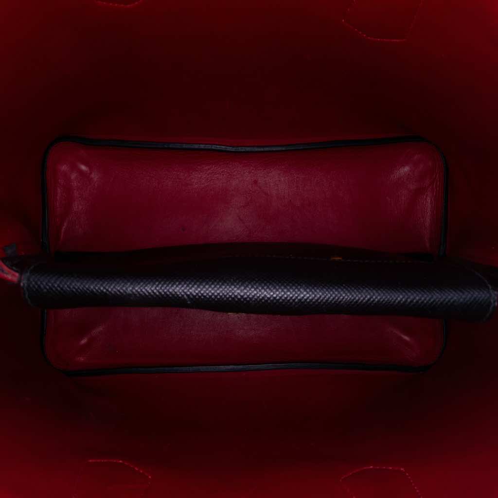 Prada Medium Saffiano Cuir Double Satchel - 4