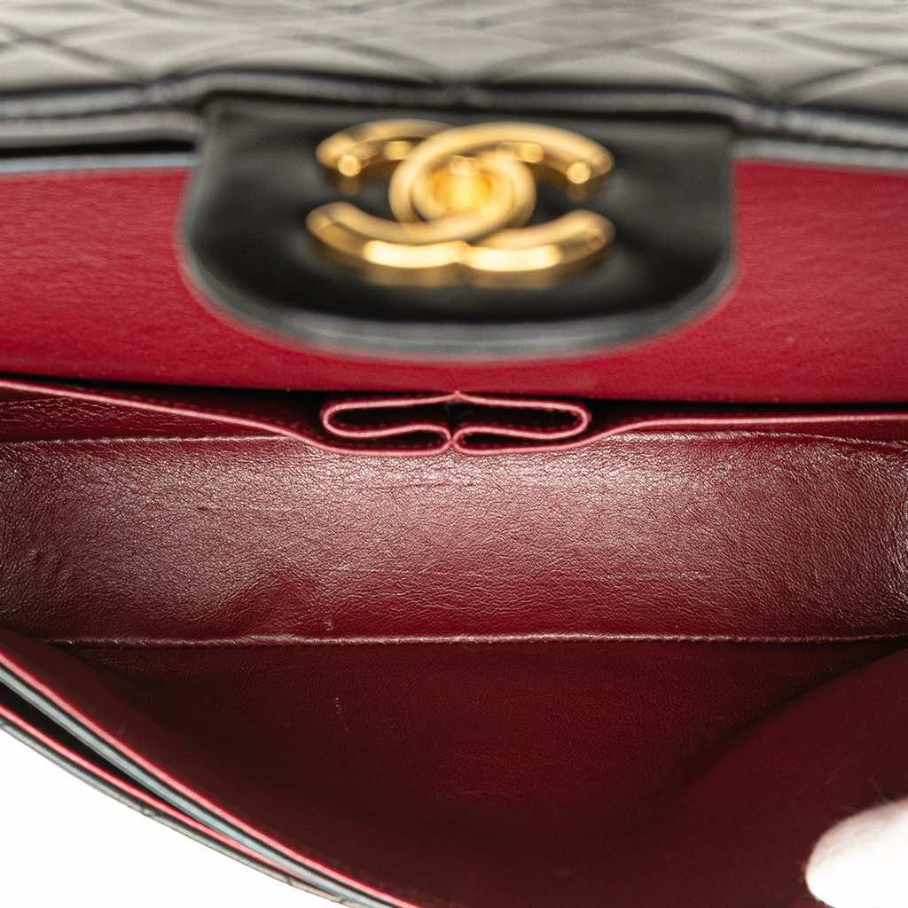 Chanel Medium Classic Lambskin Double Flap - 4