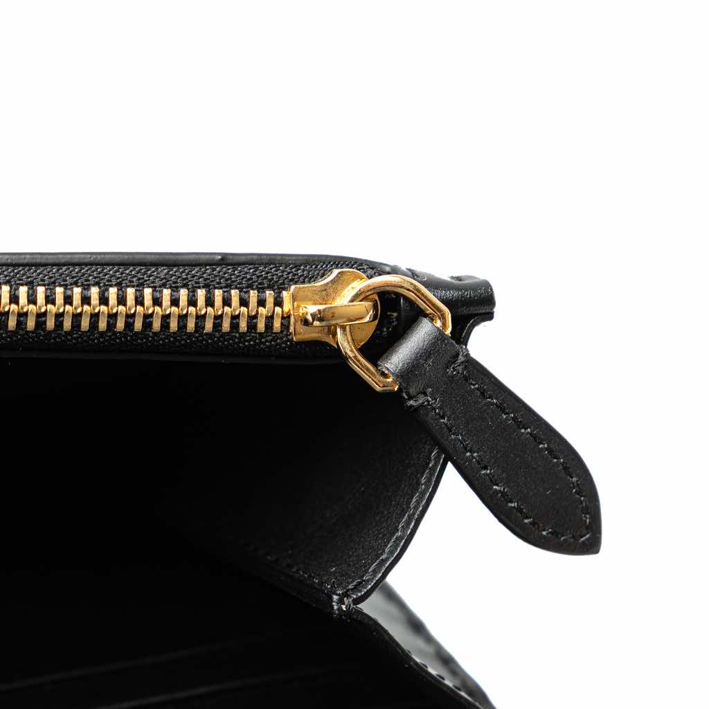 Burberry Mini Leather TB Monogram Flat Crossbody - Detail 2