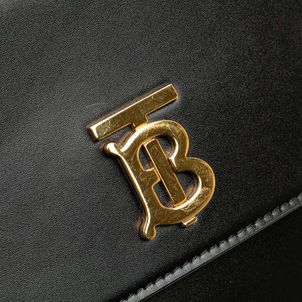 Burberry Mini Leather TB Monogram Flat Crossbody - Image 10
