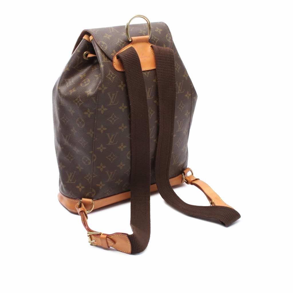 Louis Vuitton Monogram Montsouris GM - Back view
