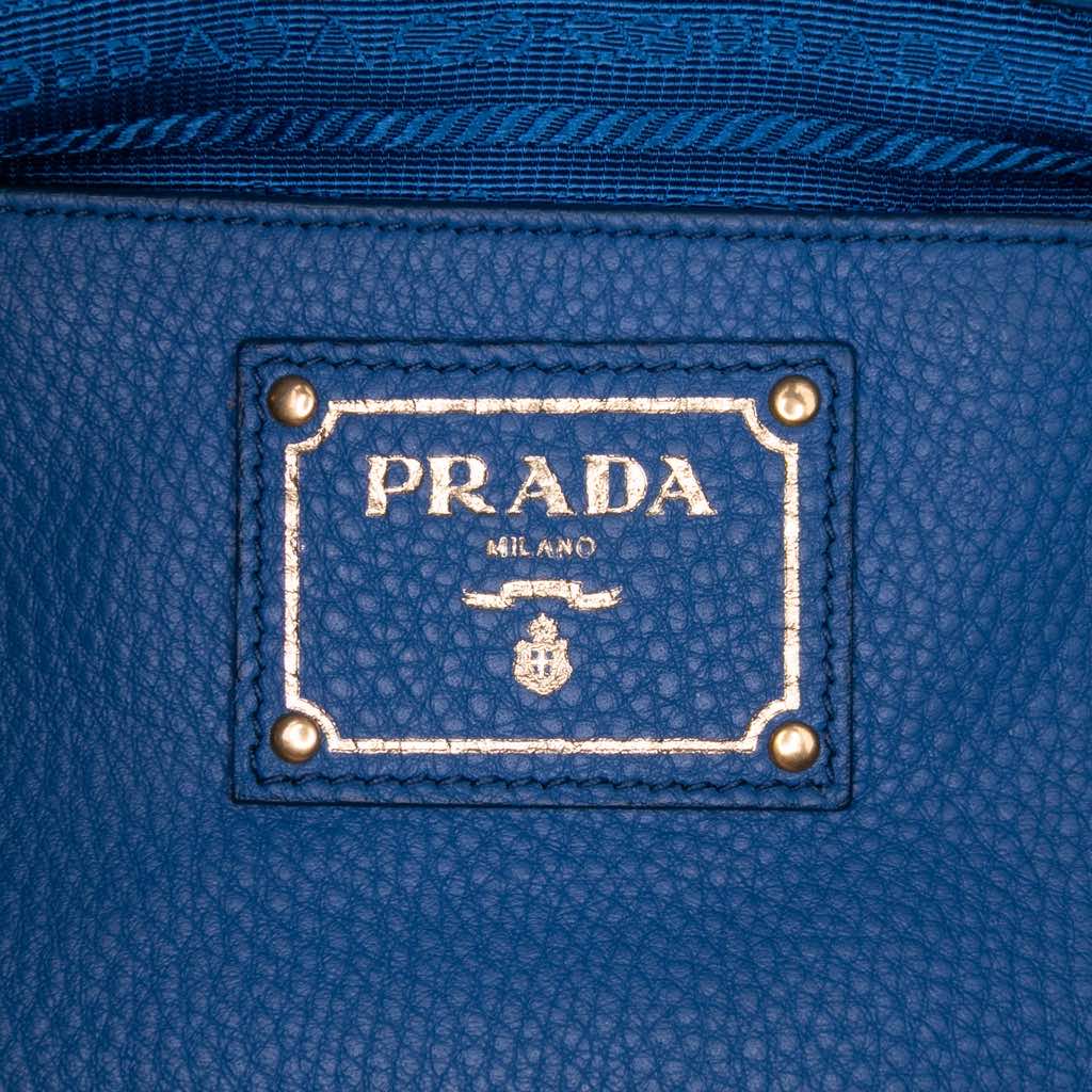 Prada Vitello Daino Open Convertible Tote - 5