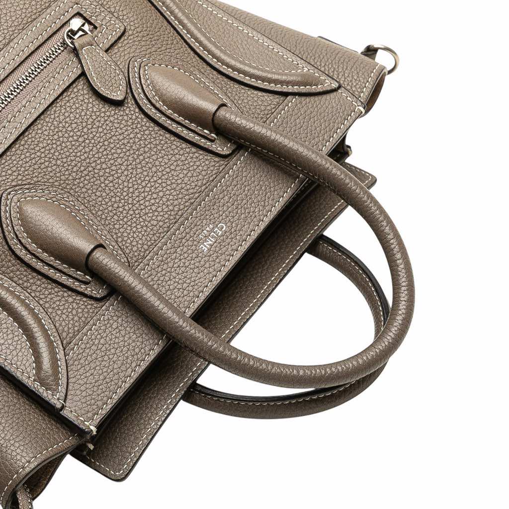 Celine Nano Leather Luggage Tote - Detail 2